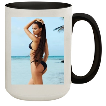 Irina Shayk 15oz Colored Inner & Handle Mug