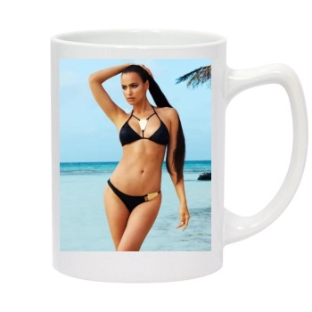 Irina Shayk 14oz White Statesman Mug