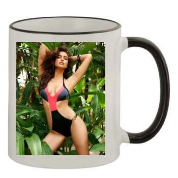 Irina Shayk 11oz Colored Rim & Handle Mug