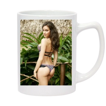 Irina Shayk 14oz White Statesman Mug