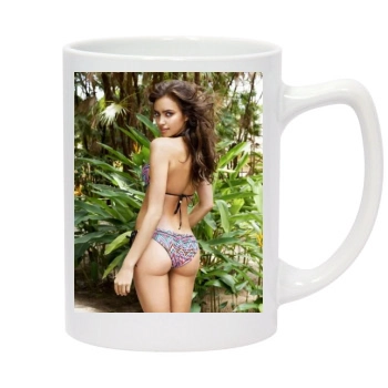 Irina Shayk 14oz White Statesman Mug