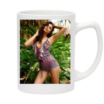 Irina Shayk 14oz White Statesman Mug