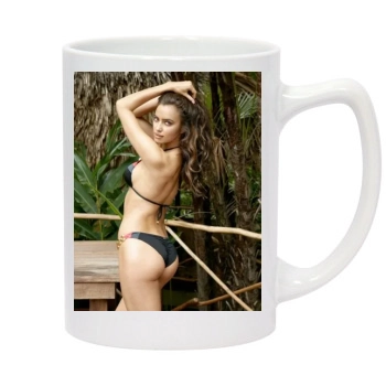 Irina Shayk 14oz White Statesman Mug