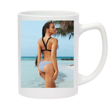 Irina Shayk 14oz White Statesman Mug