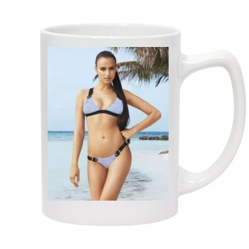 Irina Shayk 14oz White Statesman Mug