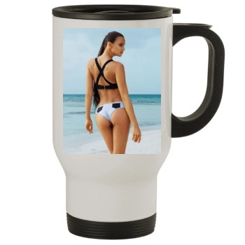 Irina Shayk Stainless Steel Travel Mug