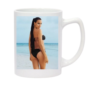 Irina Shayk 14oz White Statesman Mug