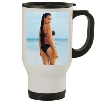 Irina Shayk Stainless Steel Travel Mug