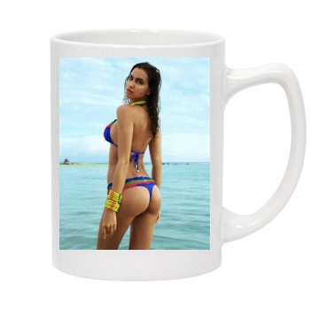 Irina Shayk 14oz White Statesman Mug