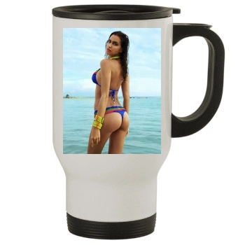 Irina Shayk Stainless Steel Travel Mug