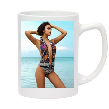 Irina Shayk 14oz White Statesman Mug