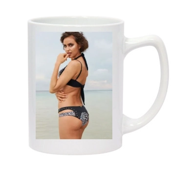 Irina Shayk 14oz White Statesman Mug