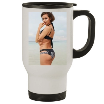 Irina Shayk Stainless Steel Travel Mug