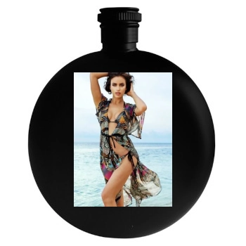 Irina Shayk Round Flask