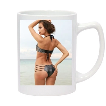 Irina Shayk 14oz White Statesman Mug