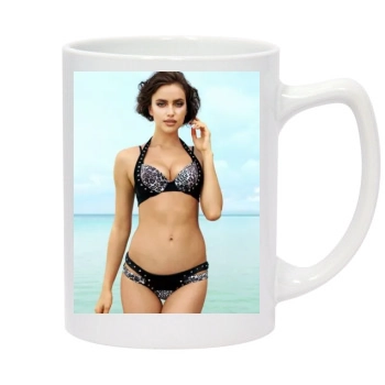 Irina Shayk 14oz White Statesman Mug