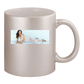 Irina Shayk 11oz Metallic Silver Mug