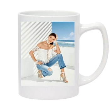 Irina Shayk 14oz White Statesman Mug