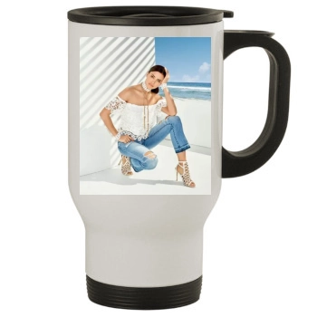 Irina Shayk Stainless Steel Travel Mug