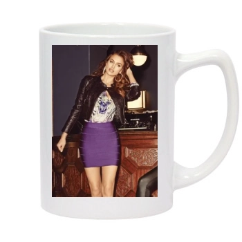 Irina Shayk 14oz White Statesman Mug