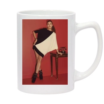 Irina Shayk 14oz White Statesman Mug