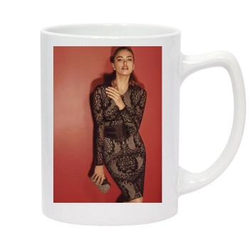 Irina Shayk 14oz White Statesman Mug