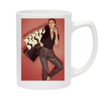 Irina Shayk 14oz White Statesman Mug