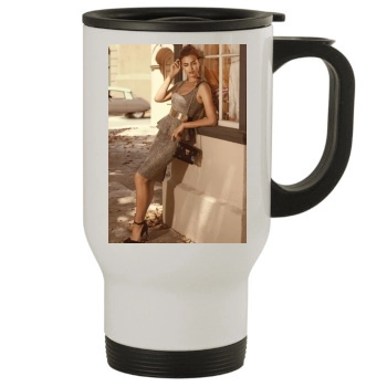 Irina Shayk Stainless Steel Travel Mug