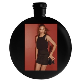 Irina Shayk Round Flask