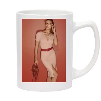 Irina Shayk 14oz White Statesman Mug