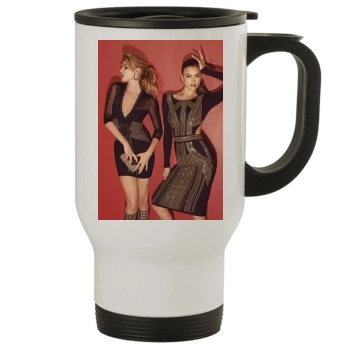 Irina Shayk Stainless Steel Travel Mug