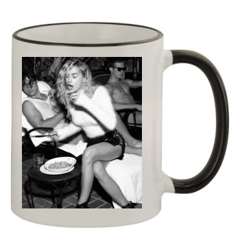 Irina Shayk 11oz Colored Rim & Handle Mug