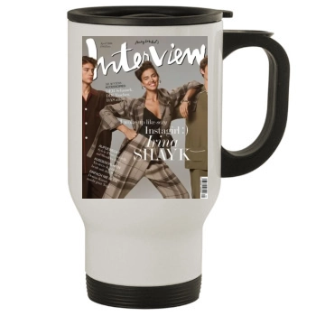 Irina Shayk Stainless Steel Travel Mug