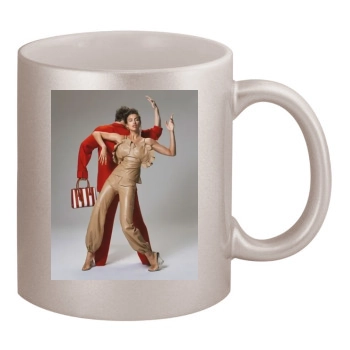 Irina Shayk 11oz Metallic Silver Mug