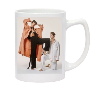 Irina Shayk 14oz White Statesman Mug