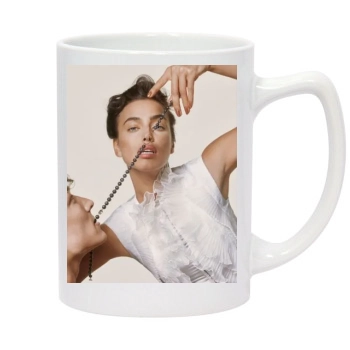 Irina Shayk 14oz White Statesman Mug