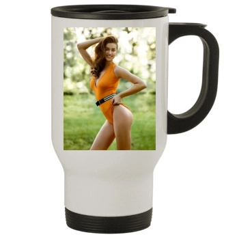 Irina Shayk Stainless Steel Travel Mug