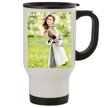 Irina Shayk Stainless Steel Travel Mug