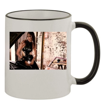 Irina Shayk 11oz Colored Rim & Handle Mug