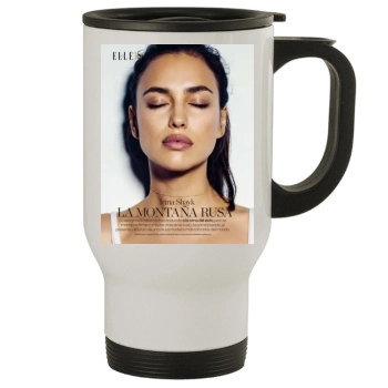 Irina Shayk Stainless Steel Travel Mug