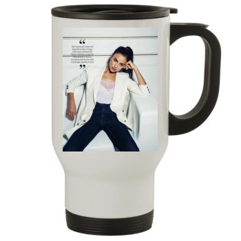 Irina Shayk Stainless Steel Travel Mug