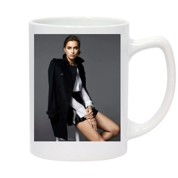 Irina Shayk 14oz White Statesman Mug