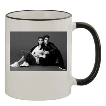 Irina Shayk 11oz Colored Rim & Handle Mug