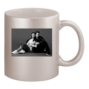 Irina Shayk 11oz Metallic Silver Mug