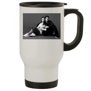 Irina Shayk Stainless Steel Travel Mug