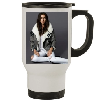 Irina Shayk Stainless Steel Travel Mug