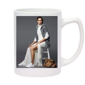 Irina Shayk 14oz White Statesman Mug