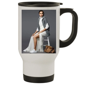 Irina Shayk Stainless Steel Travel Mug