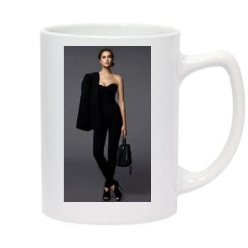 Irina Shayk 14oz White Statesman Mug