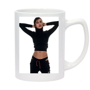 Irina Shayk 14oz White Statesman Mug